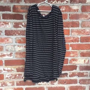 BP striped long sleeve shirt